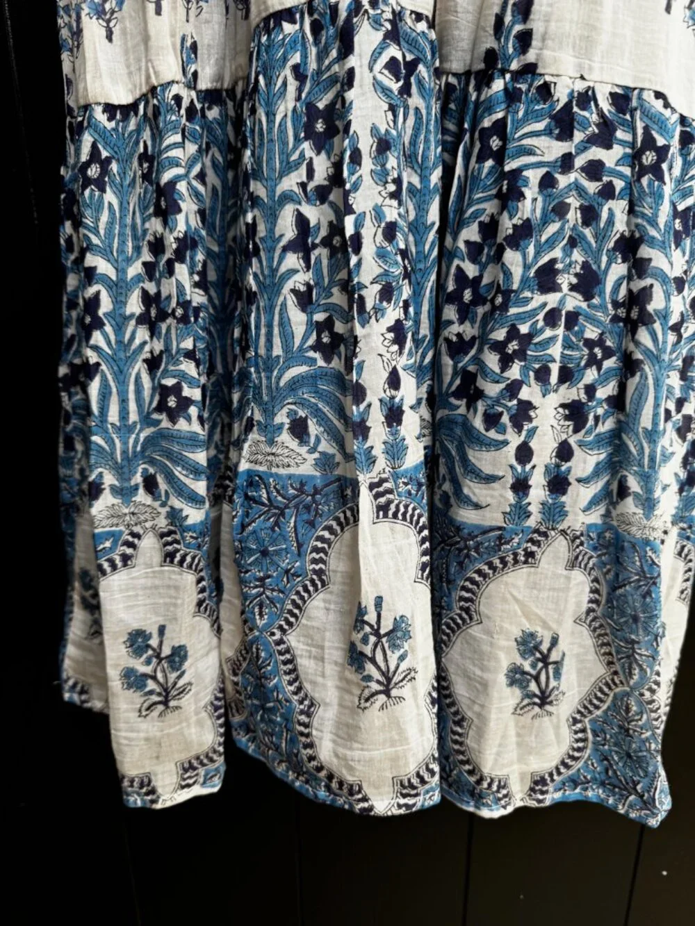 Bell by Alicia Bell Annabelle Maxi Dress -  Medium - Silk & Cotton - Like New - Picture 11 of 16
